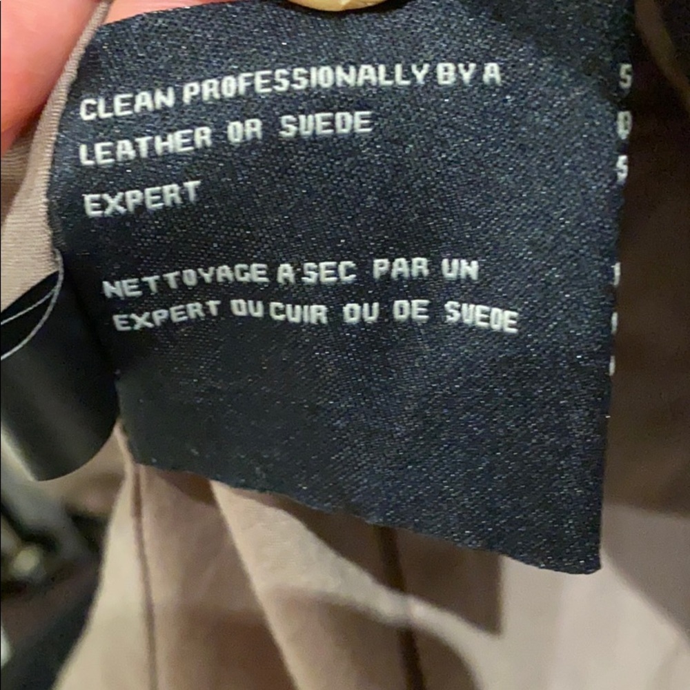 Men’s Brown leather COLE HAAN jacket size s - Picture 5 of 5